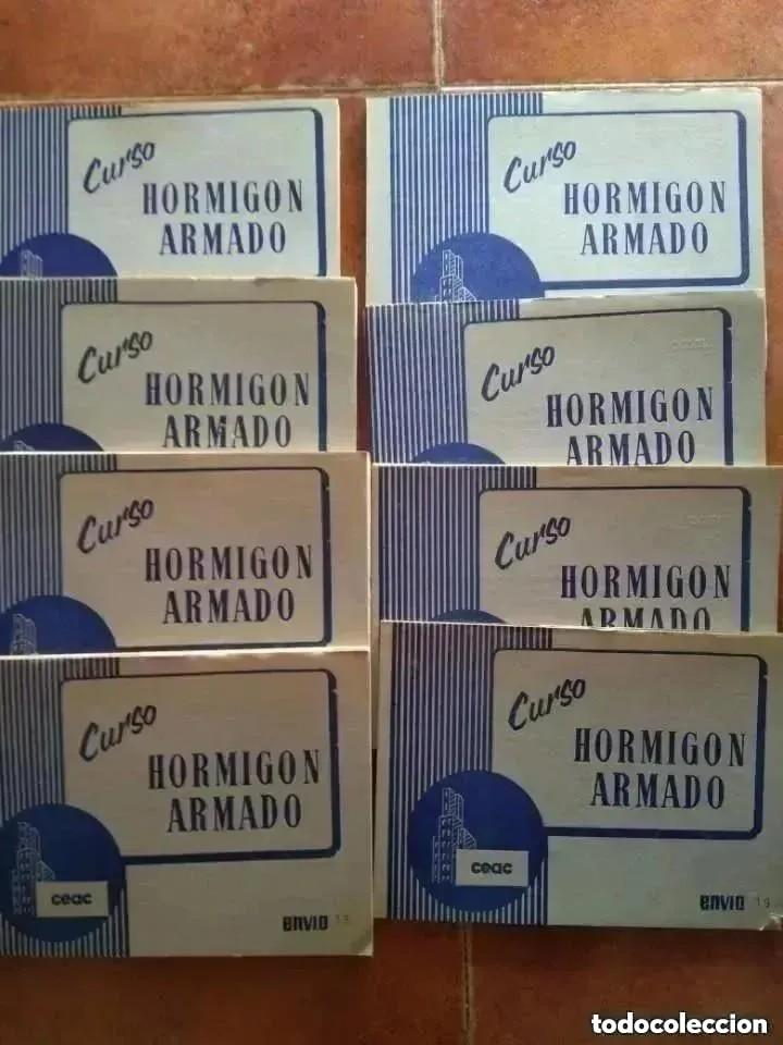 Libros de segunda mano: CURSO HORMIGON ARMADO. CEAC. COMPLETO. - Foto 1