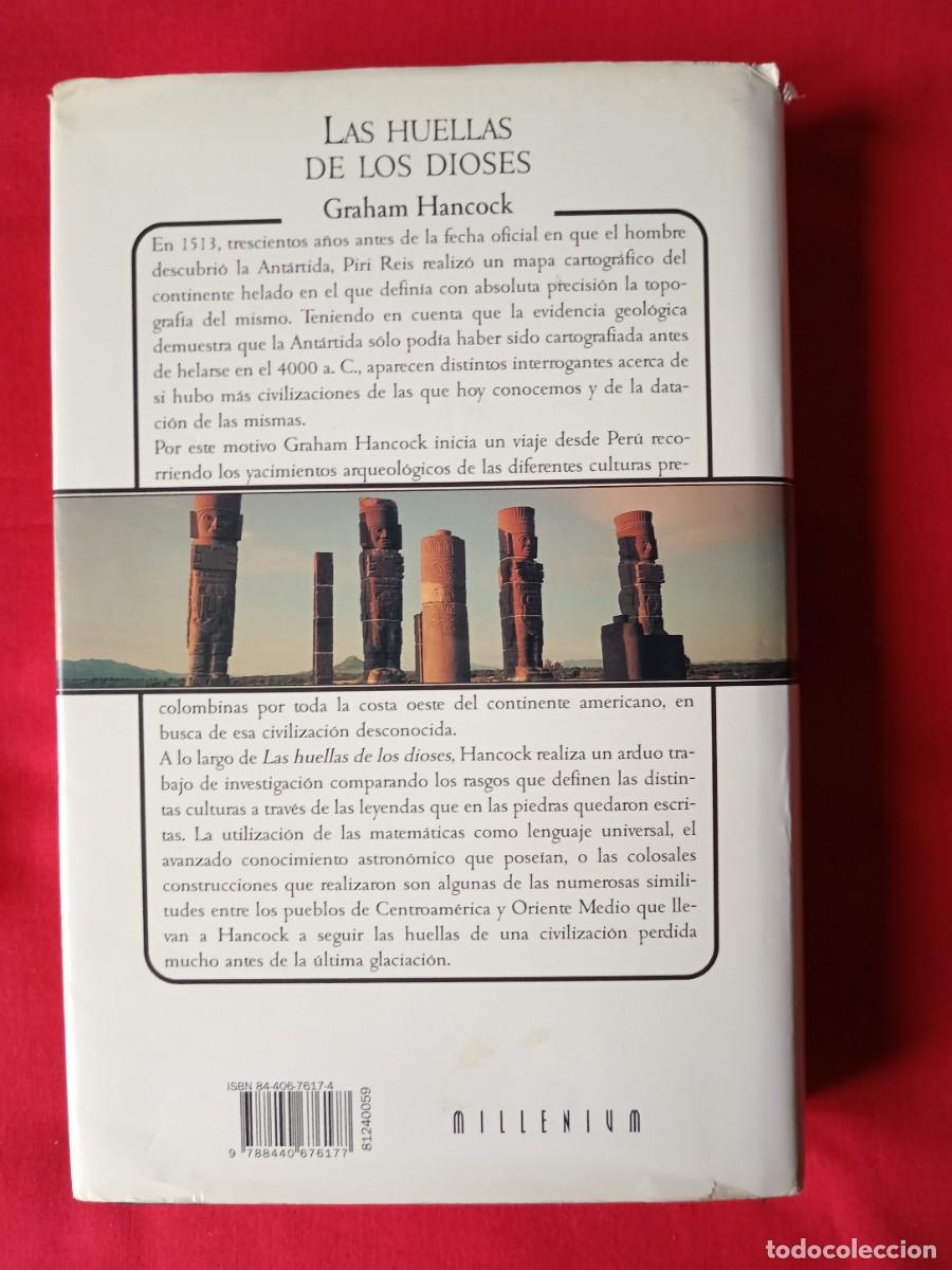 Libros de segunda mano: LAS HUELLAS DE LOS DIOSES. GRAHAM HANCOCK. EDICIONES B 1998 1 EDIC - Foto 2