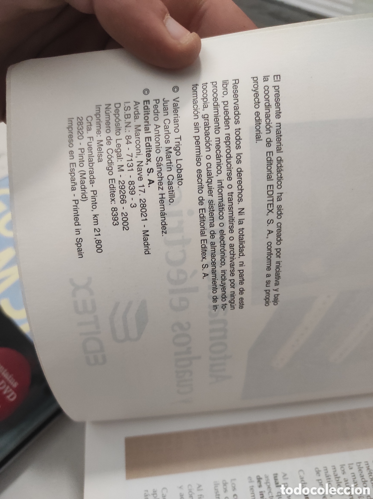 Libros de segunda mano: Automatismos y seguridad m&aacute;quinas. Libros Electr&oacute;nica. EDITEX - Foto 5