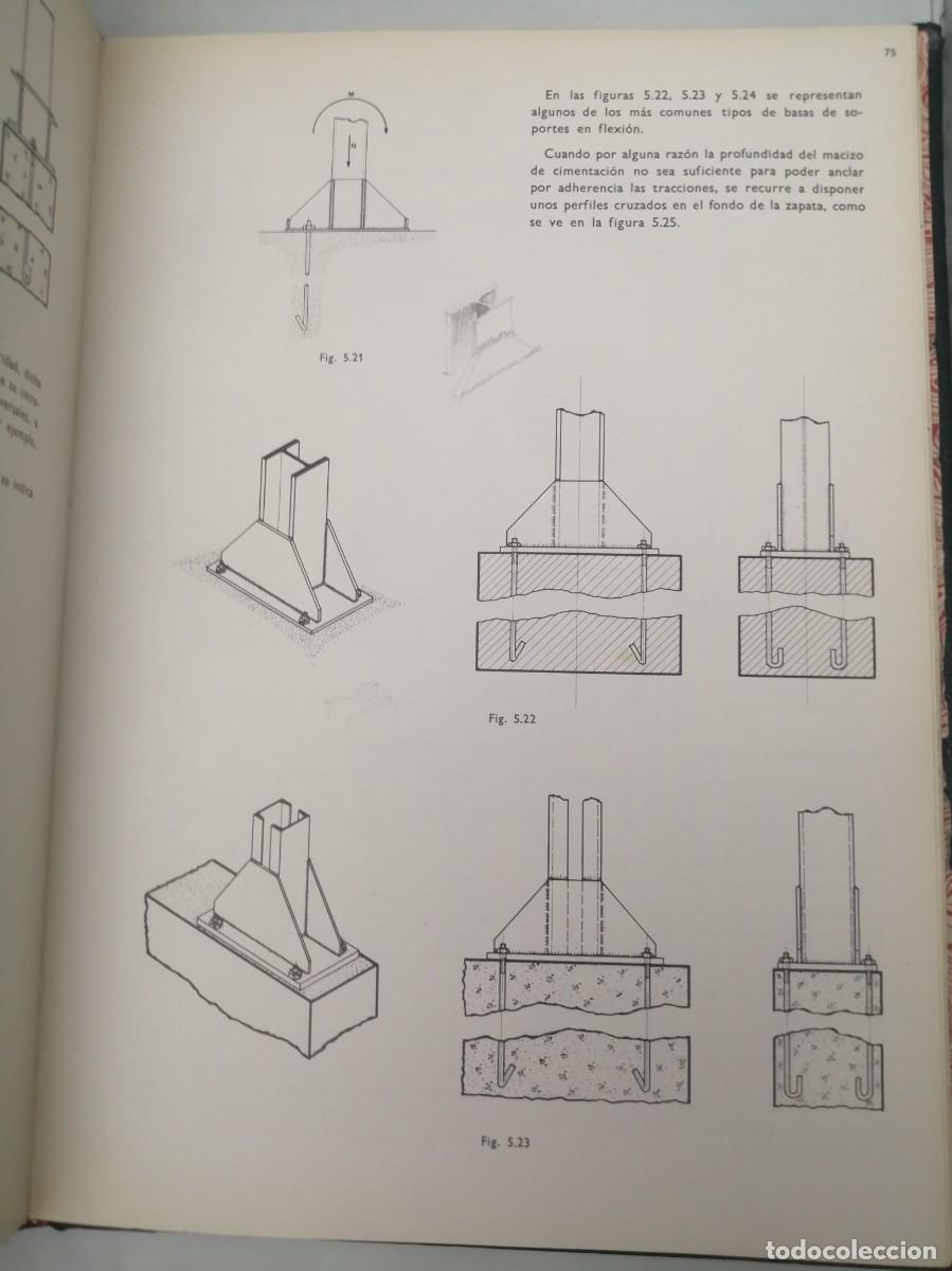 Libros de segunda mano: Estructuras met&aacute;licas de edificios (Retapado tapa dura) - Foto 3