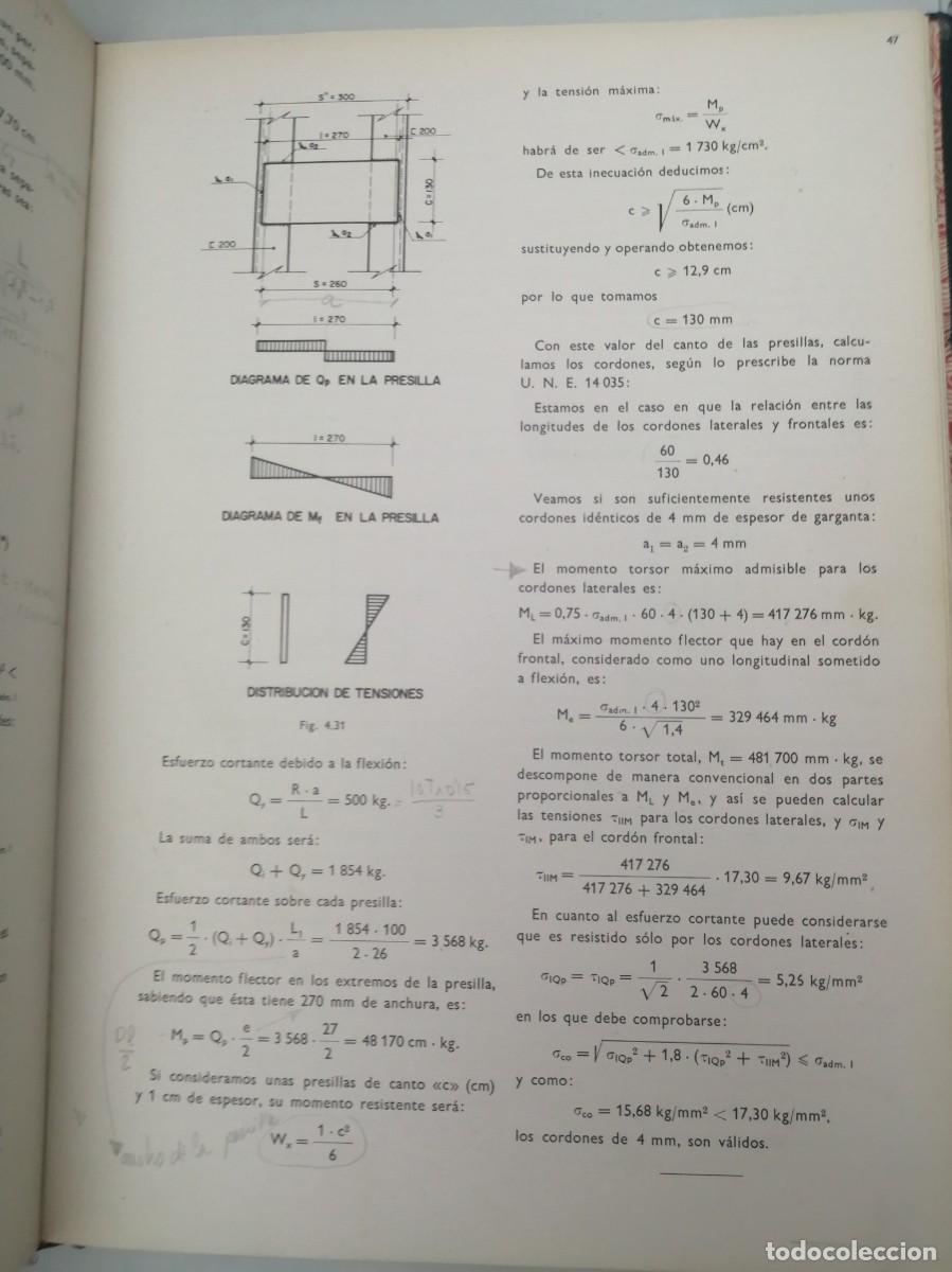 Libros de segunda mano: Estructuras met&aacute;licas de edificios (Retapado tapa dura) - Foto 4