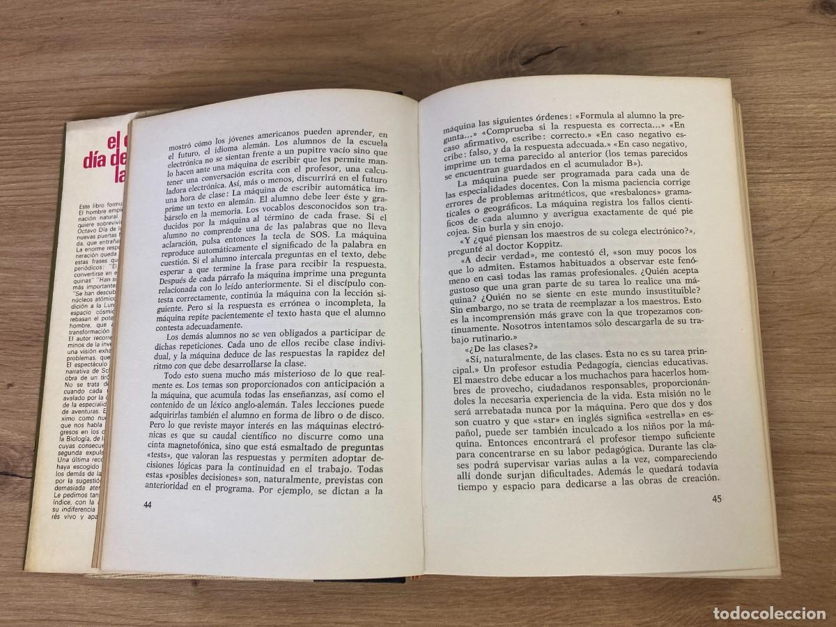 Libros de segunda mano: El octavo d&iacute;a de la creaci&oacute;n Herbert L. Schrader - Foto 5