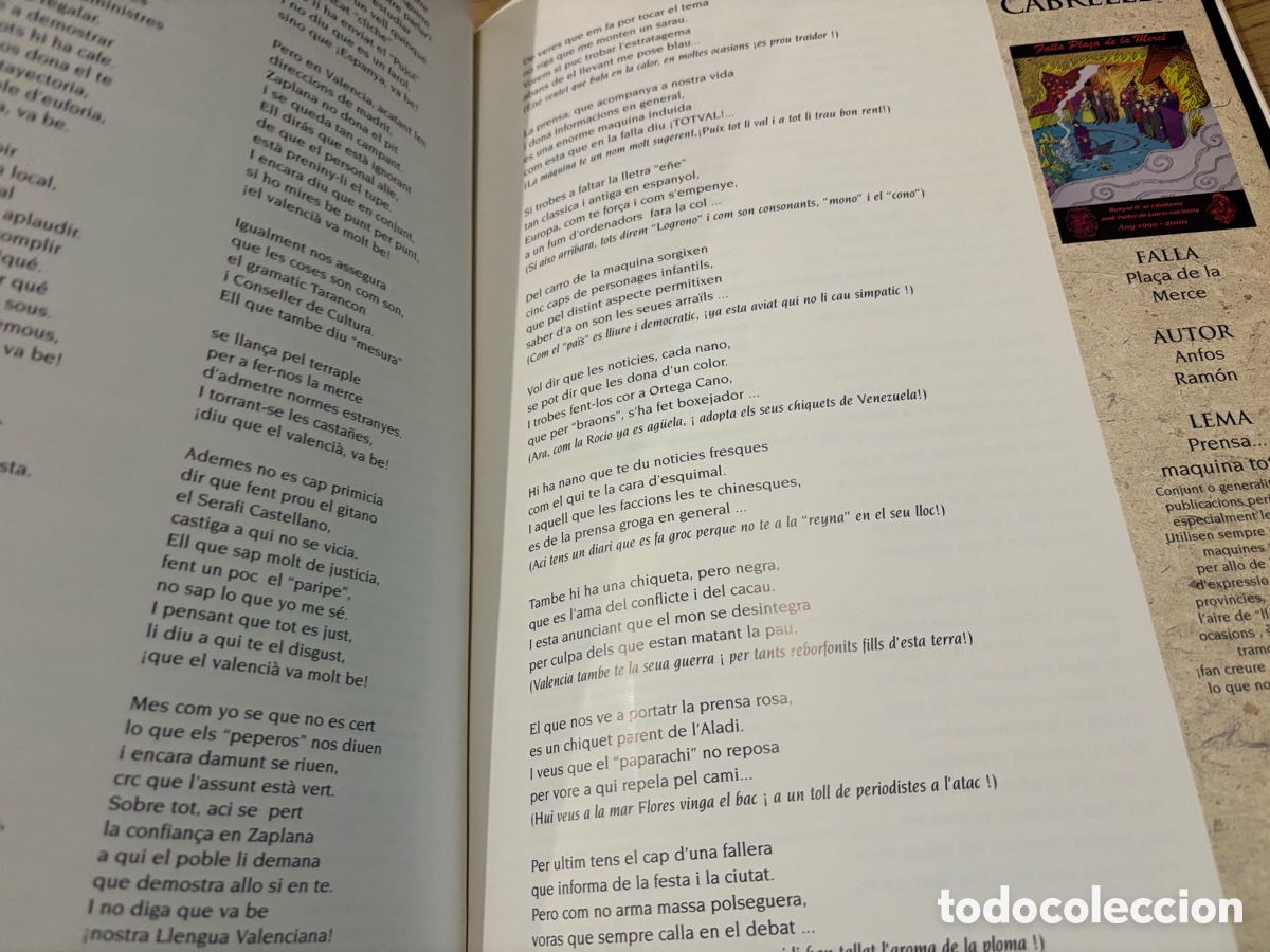 Libros de segunda mano: LIBRO FALLERO 2001 JUNTA CENTRAL FALLERA - Foto 12