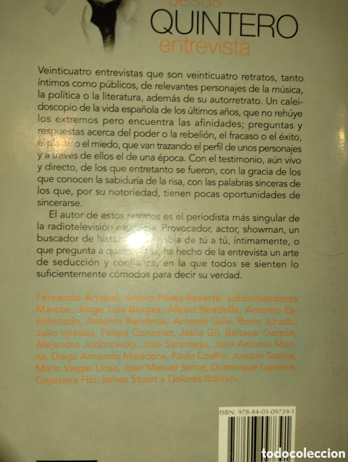Libros de segunda mano: JES&Uacute;S QUINTERO, ENTREVISTA - Foto 2