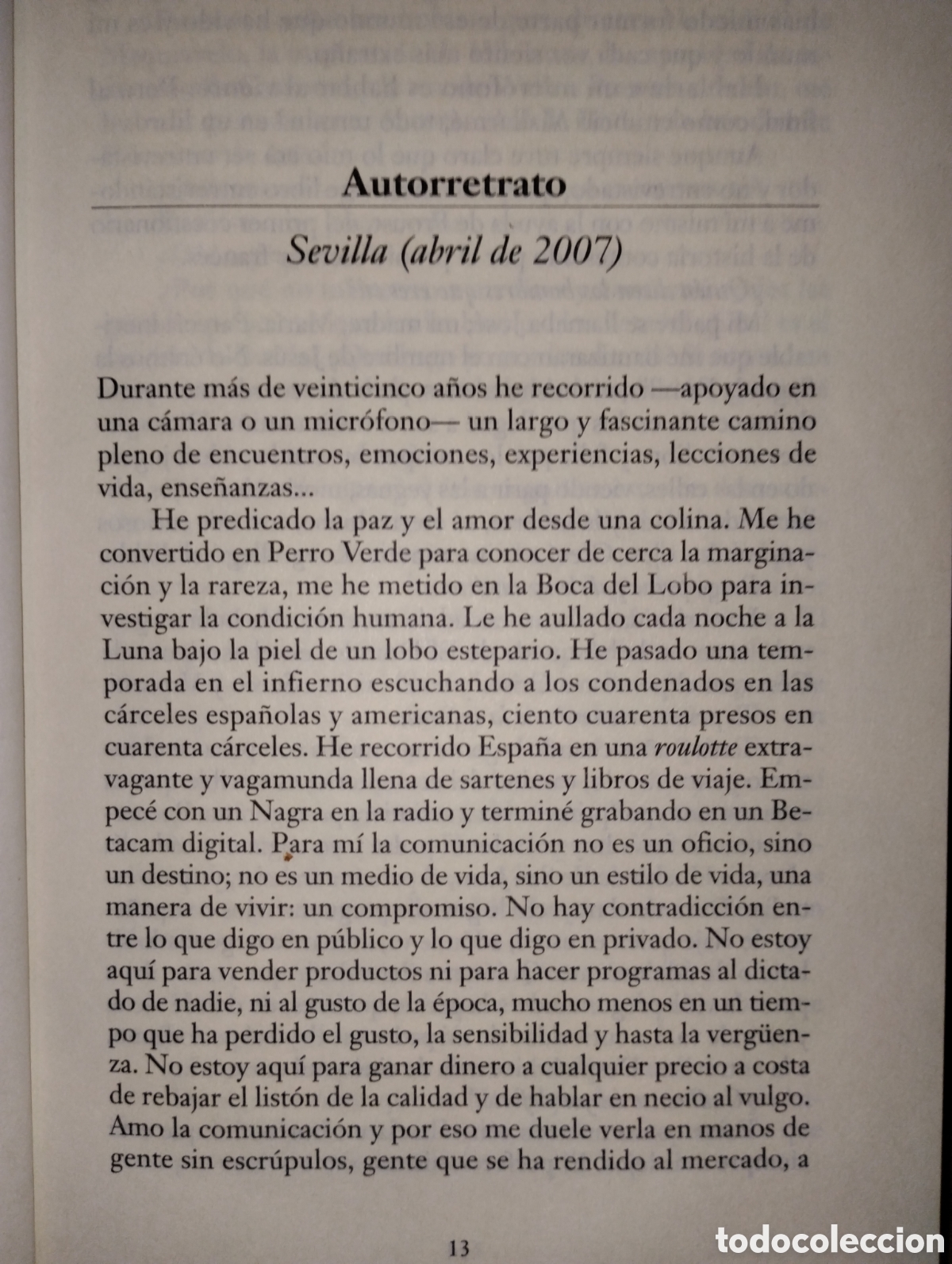 Libros de segunda mano: JES&Uacute;S QUINTERO, ENTREVISTA - Foto 9