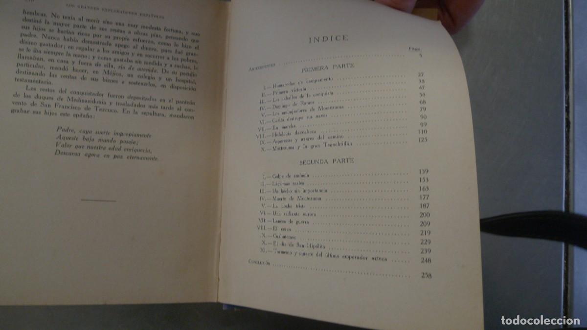 Libros de segunda mano: La conquista de M&eacute;jico - Hern&aacute;n Cortes - Foto 9