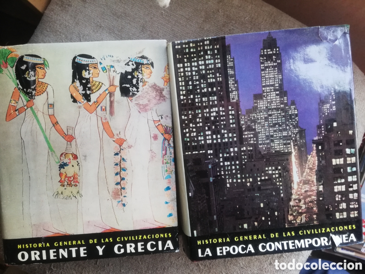 Libros de segunda mano: Enciclopedia Historia general de las civilizaciones. Maurice Crouzet y otros. Completa 7 tomos.