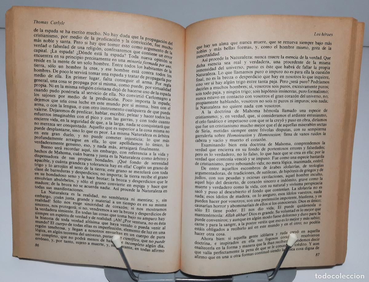 Libros de segunda mano: Los heroes - Carlyle, Thomas - Foto 2