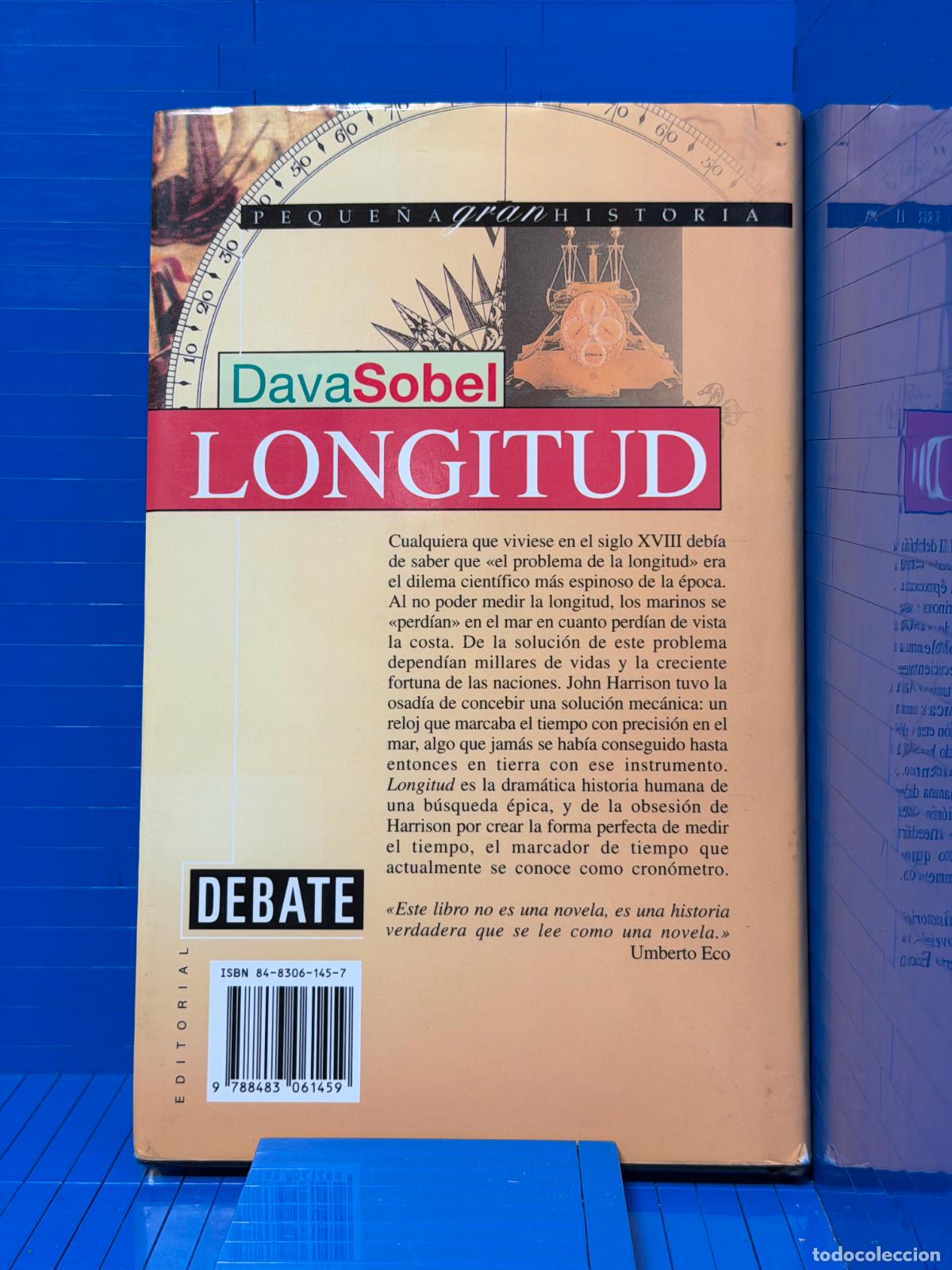 Libros de segunda mano: LONGITUD &ndash; DEBATE &ndash; DAVA SOBEL &ndash; 1998 - Foto 2