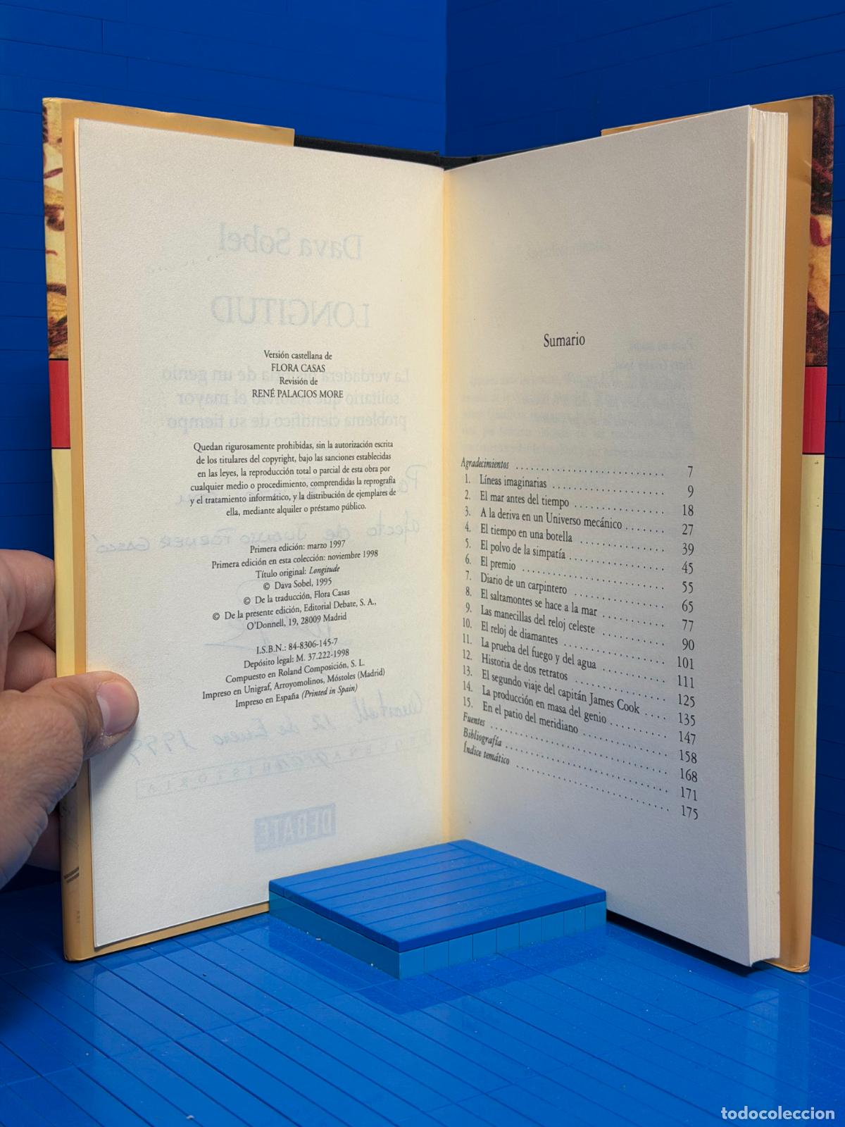 Libros de segunda mano: LONGITUD &ndash; DEBATE &ndash; DAVA SOBEL &ndash; 1998 - Foto 4