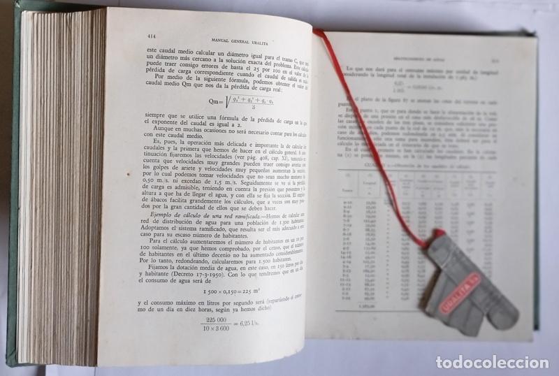 Libros de segunda mano: URALITA - MANUAL GENERAL - EDITORIAL DOSSAT. 1956 - Foto 7