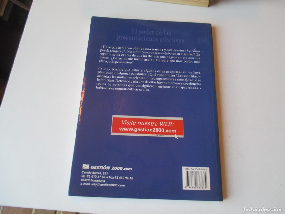 Libros de segunda mano: RICARDO VELILLA El poder de las presentaciones efectivas (comunicaci&oacute;n oral) W38528 - Foto 2