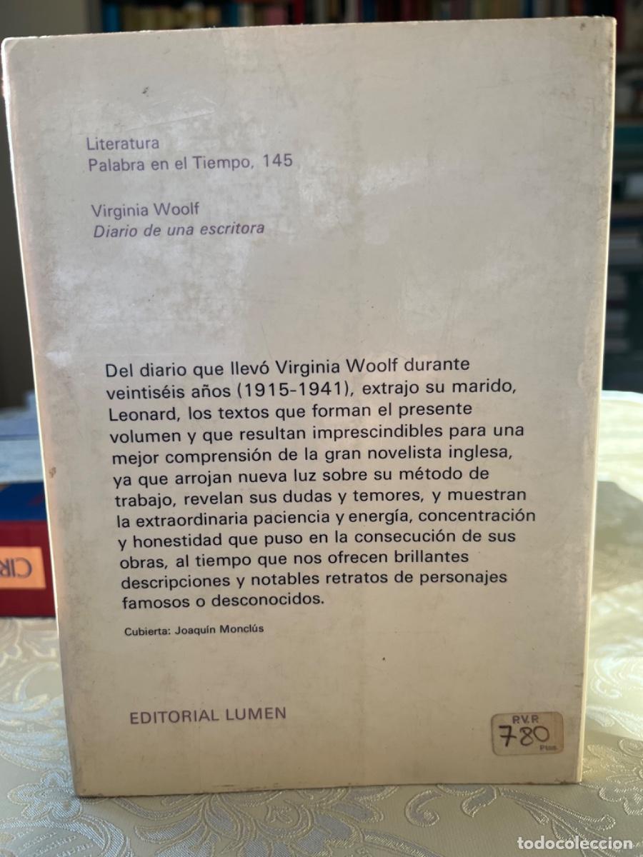 Libros de segunda mano: Woolf, Virginia.- Diario de una escritora - Foto 3