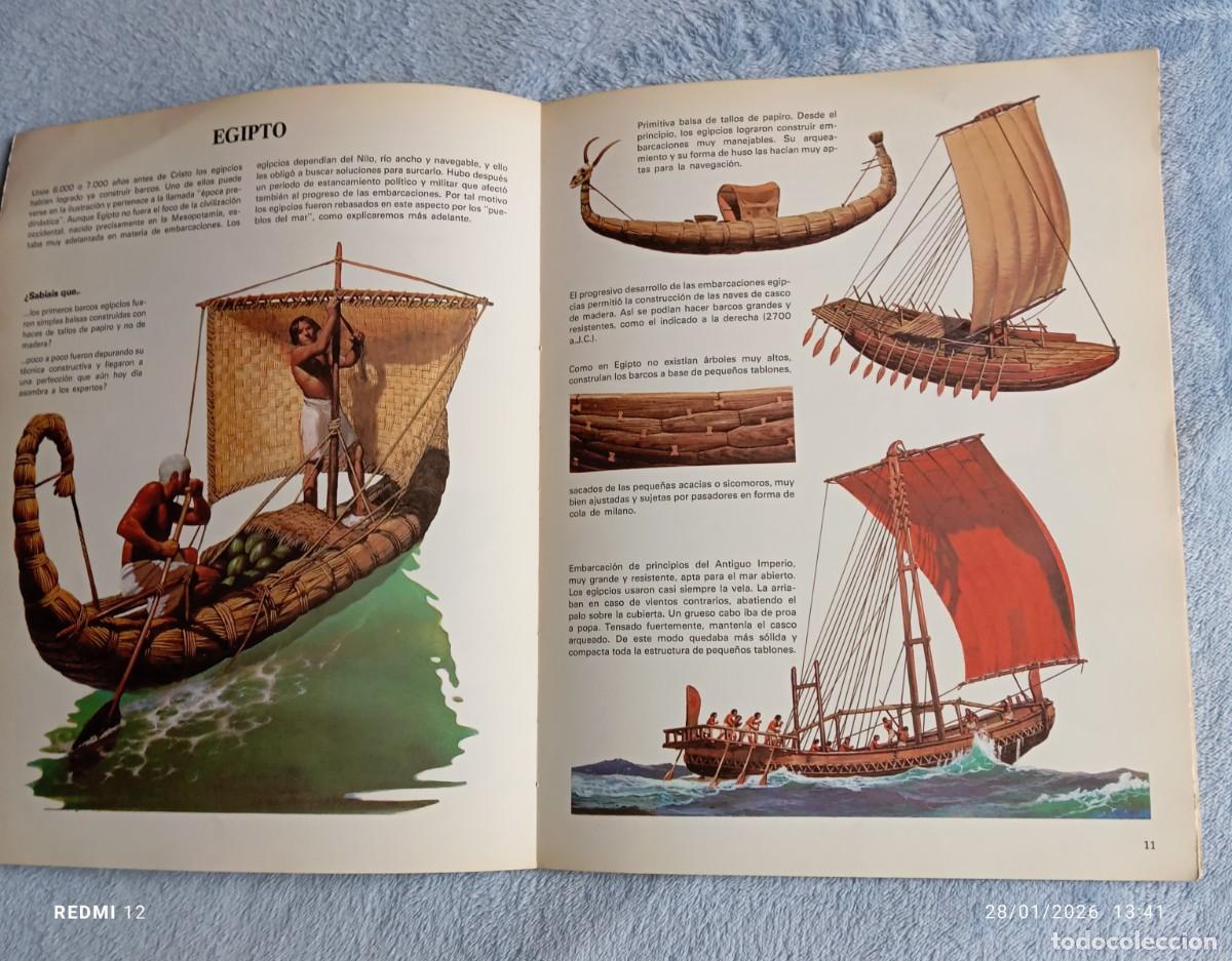 Libros de segunda mano: Historia ilustrada de los barcos - Foto 5