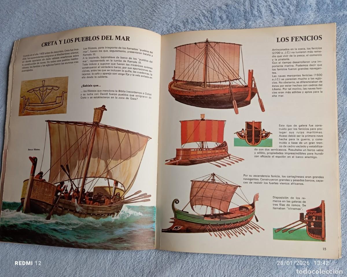 Libros de segunda mano: Historia ilustrada de los barcos - Foto 7
