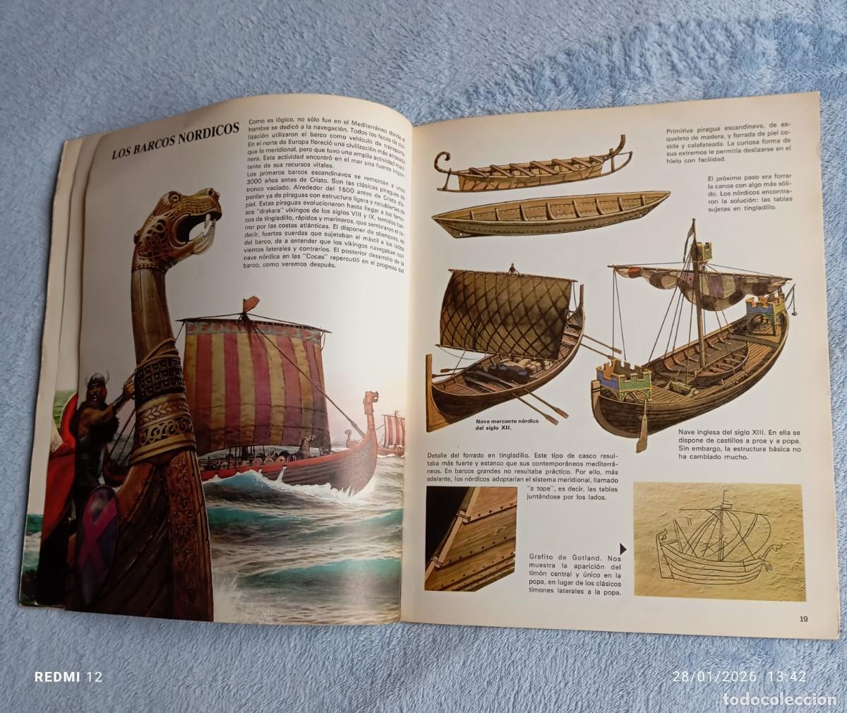 Libros de segunda mano: Historia ilustrada de los barcos - Foto 9