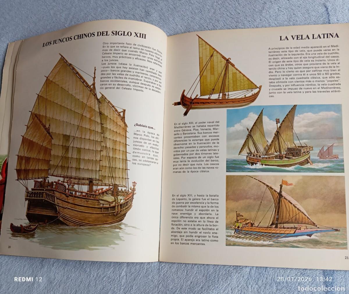Libros de segunda mano: Historia ilustrada de los barcos - Foto 10