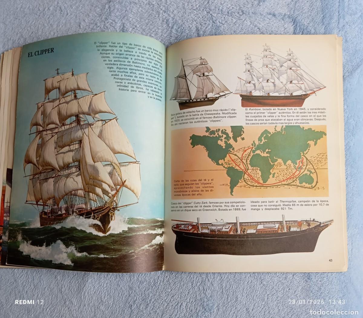 Libros de segunda mano: Historia ilustrada de los barcos - Foto 21