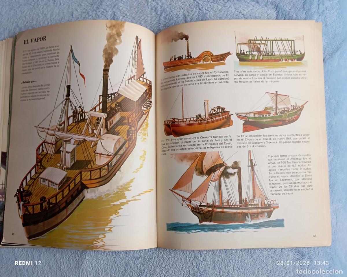 Libros de segunda mano: Historia ilustrada de los barcos - Foto 23