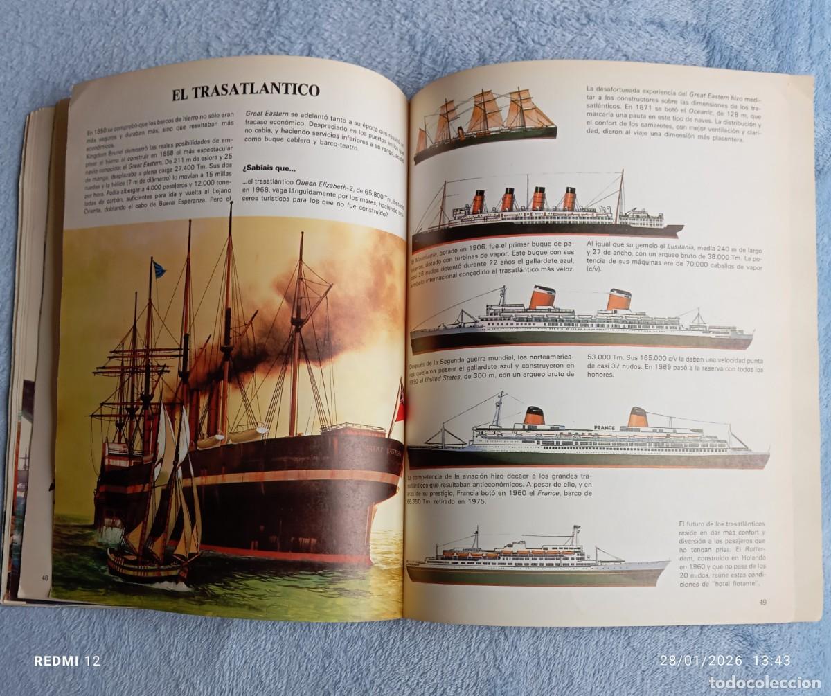 Libros de segunda mano: Historia ilustrada de los barcos - Foto 24