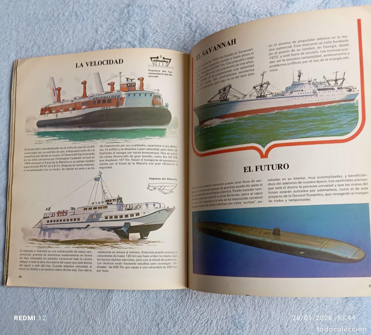 Libros de segunda mano: Historia ilustrada de los barcos - Foto 30