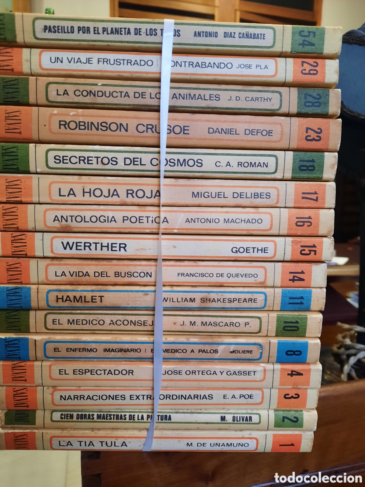 Libros de segunda mano: 16 LIBROS DE BIBLIOTECA B&Aacute;SICA SALVAT - Foto 2