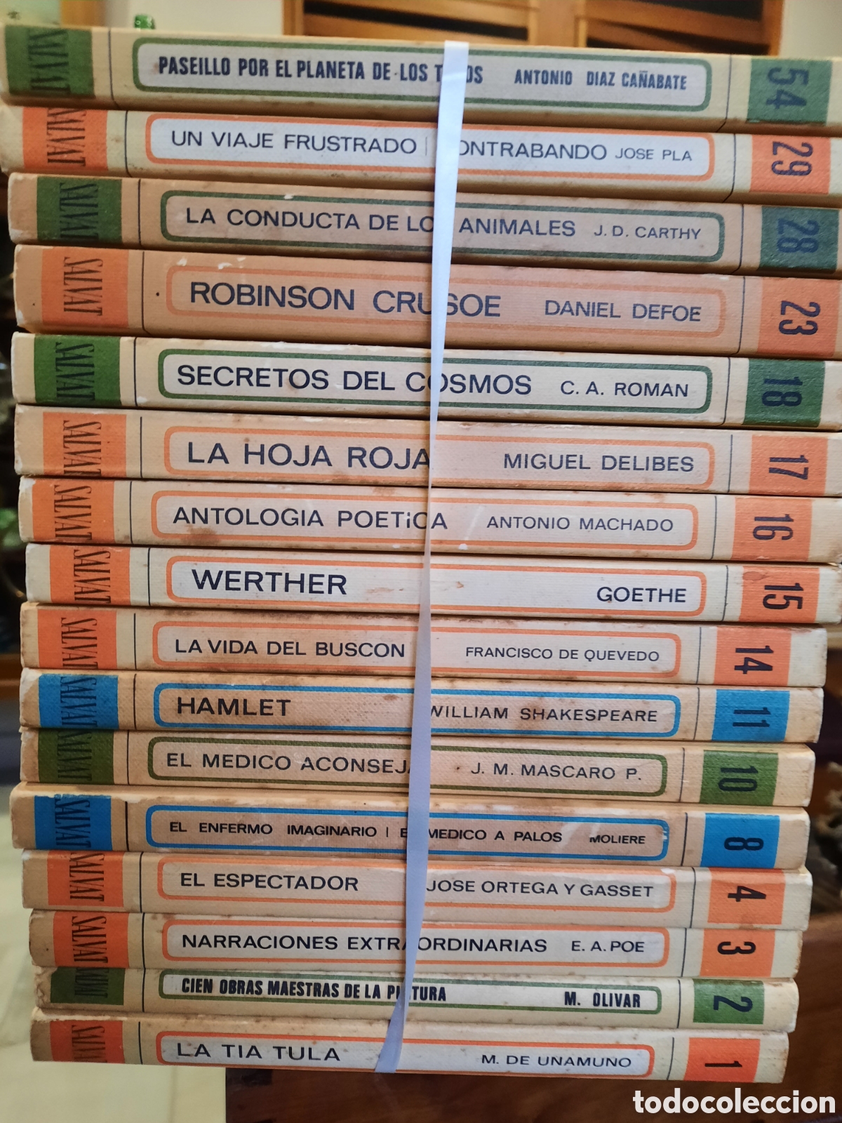 Libros de segunda mano: 16 LIBROS DE BIBLIOTECA B&Aacute;SICA SALVAT - Foto 1