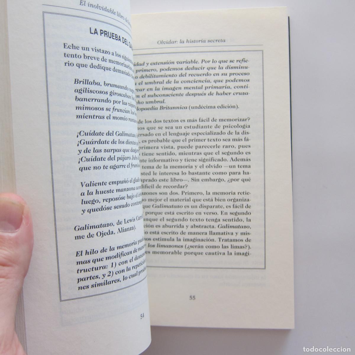 Libros de segunda mano: EL INOLVIDABLE LIBRO DE LA MEMORIA - NICK MIRSKY (PLANETA) ENSAYO - Foto 6