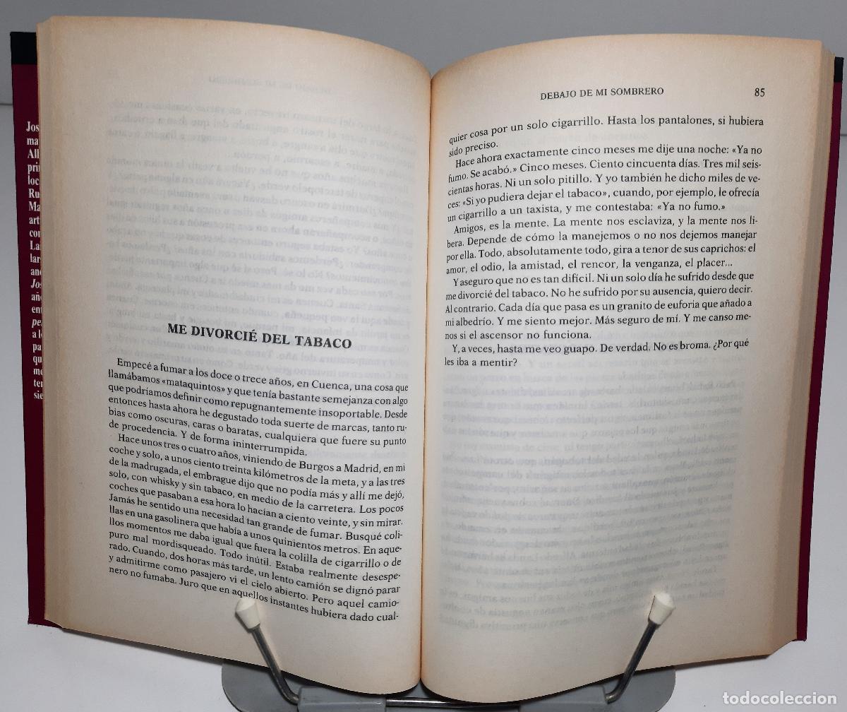 Libros de segunda mano: Debajo de mi sombrero - Coll, Jose Luis - Foto 4