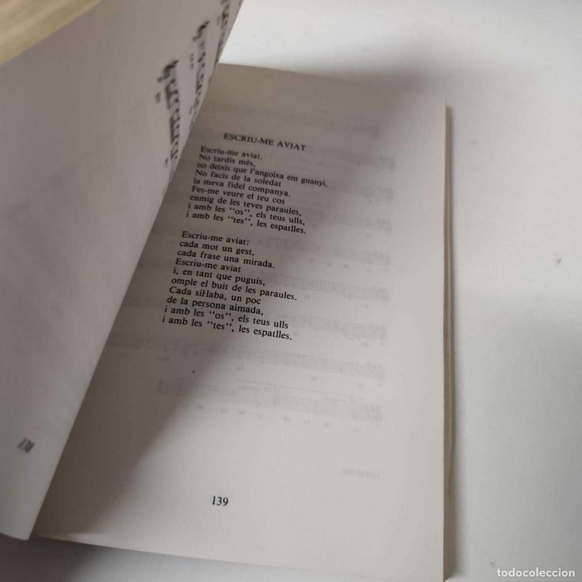 Libros de segunda mano: LLU&Iacute;S LLACH. POEMES I CAN&Ccedil;ONS - Foto 5