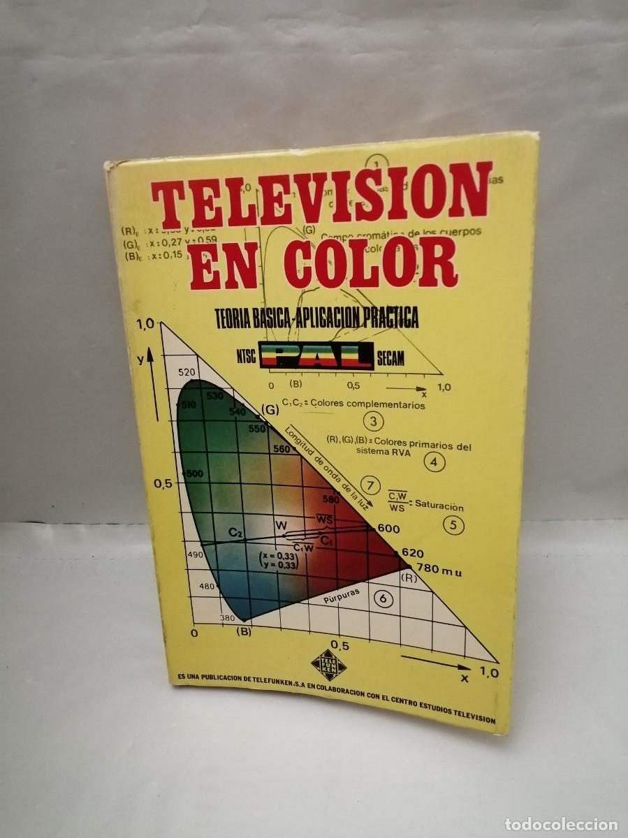 Libros de segunda mano: Telefunken / Centro de Estudios Televisi&oacute;n: TELEVISI&Oacute;N EN COLOR - Foto 1