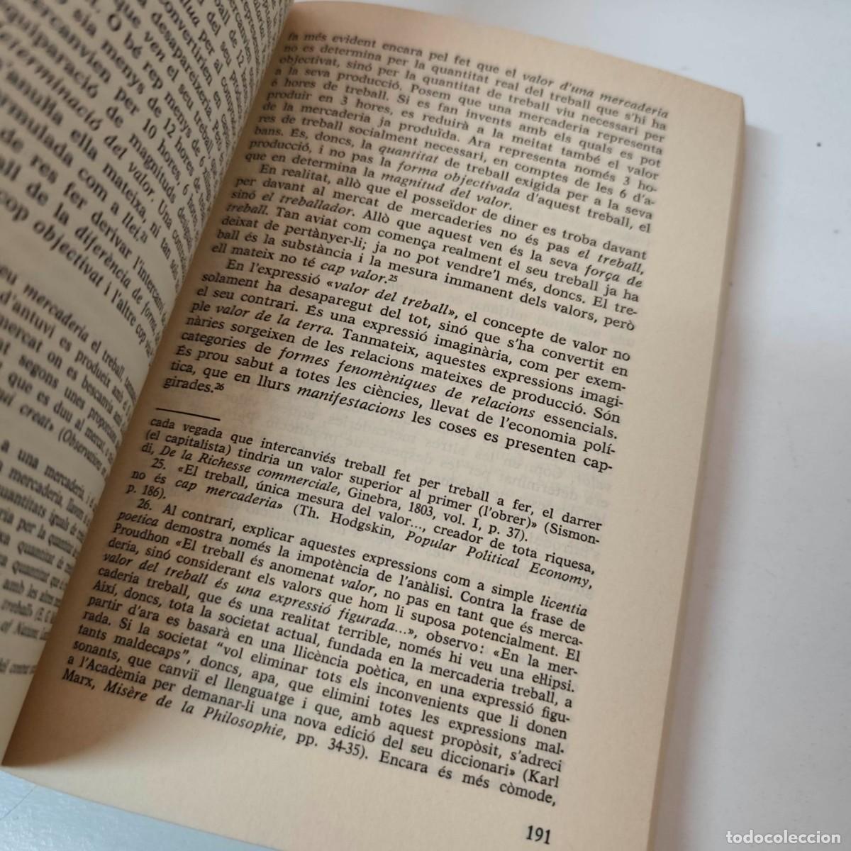 Libros de segunda mano: &rdquo;El Capital&rdquo; de Karl Marx, EL CAPITAL, II - Foto 4