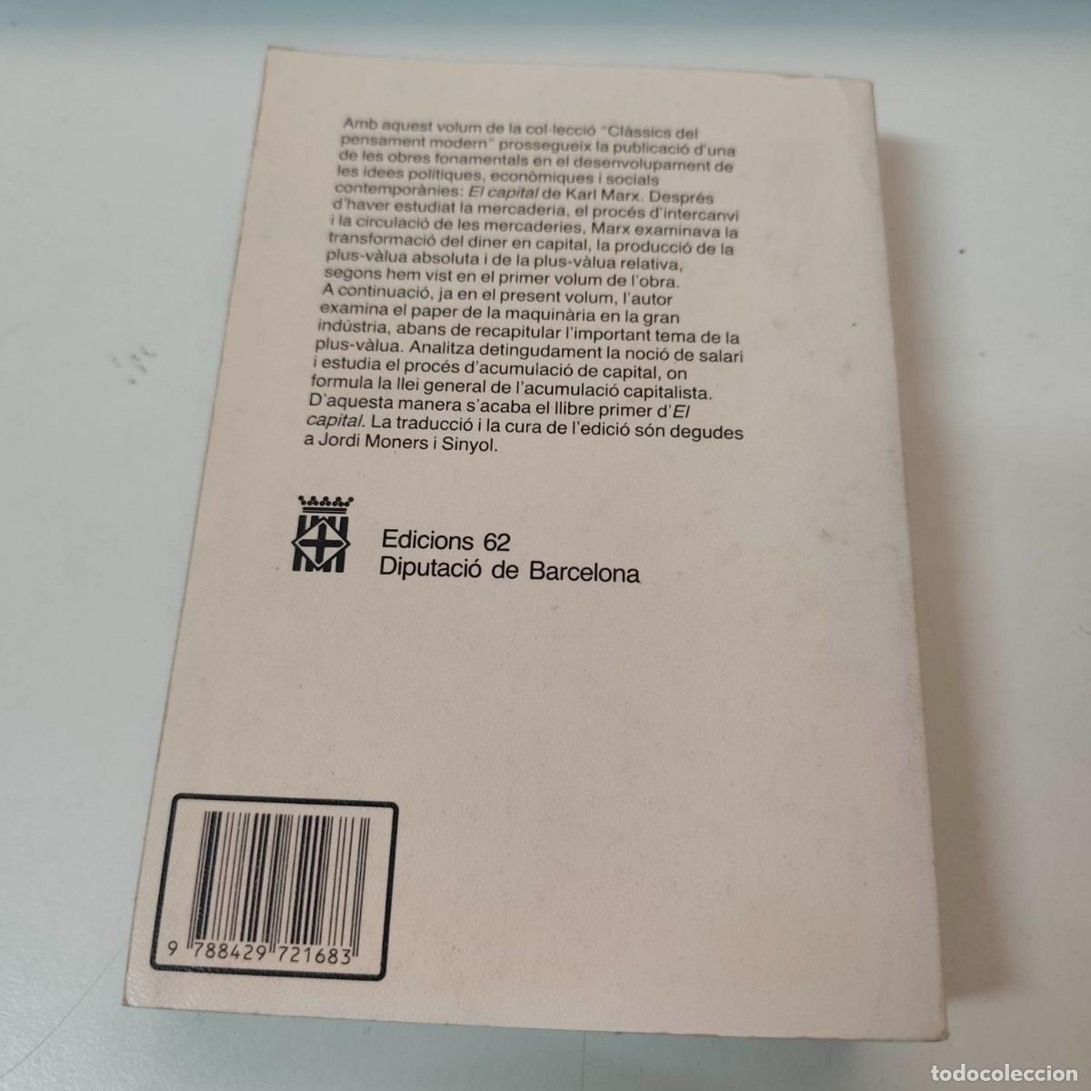 Libros de segunda mano: &rdquo;El Capital&rdquo; de Karl Marx, EL CAPITAL, II - Foto 5