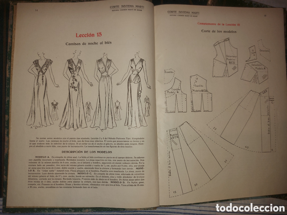 Libros de segunda mano: Corte sistema Marti manual de sastreria - Foto 4