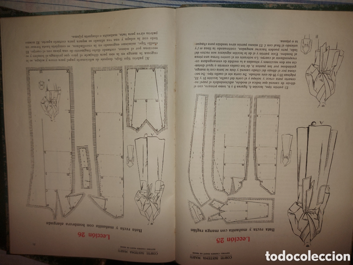 Libros de segunda mano: Corte sistema Marti manual de sastreria - Foto 5