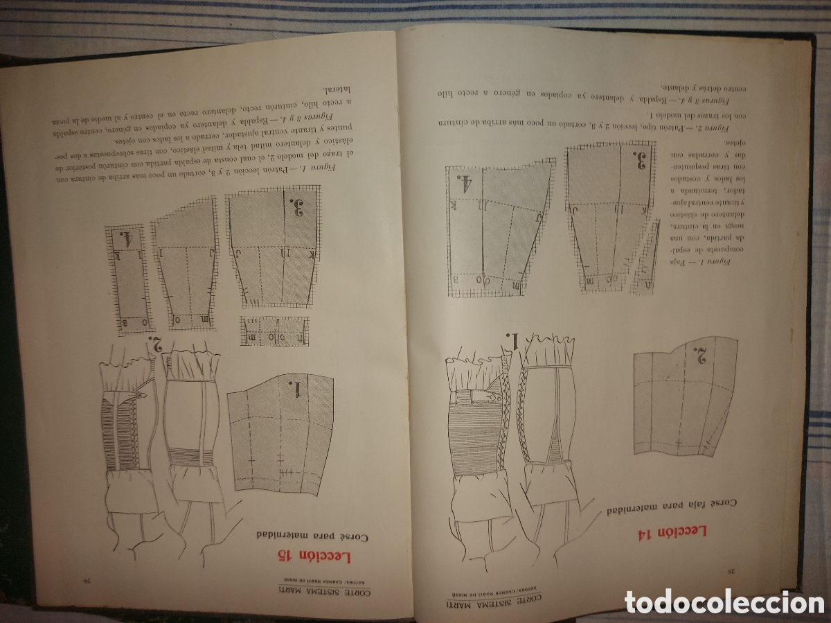 Libros de segunda mano: Corte sistema Marti manual de sastreria - Foto 6