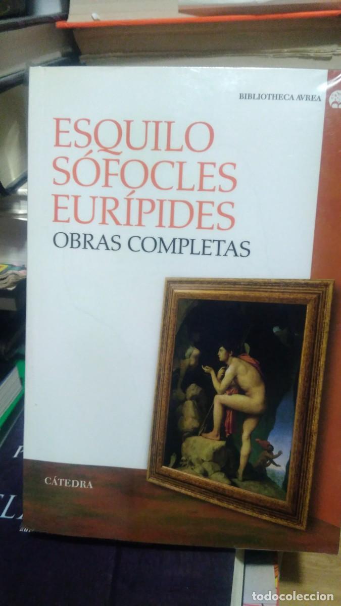 Libros de segunda mano: Esquilo sofocles euripides obras completas catedra - Foto 1