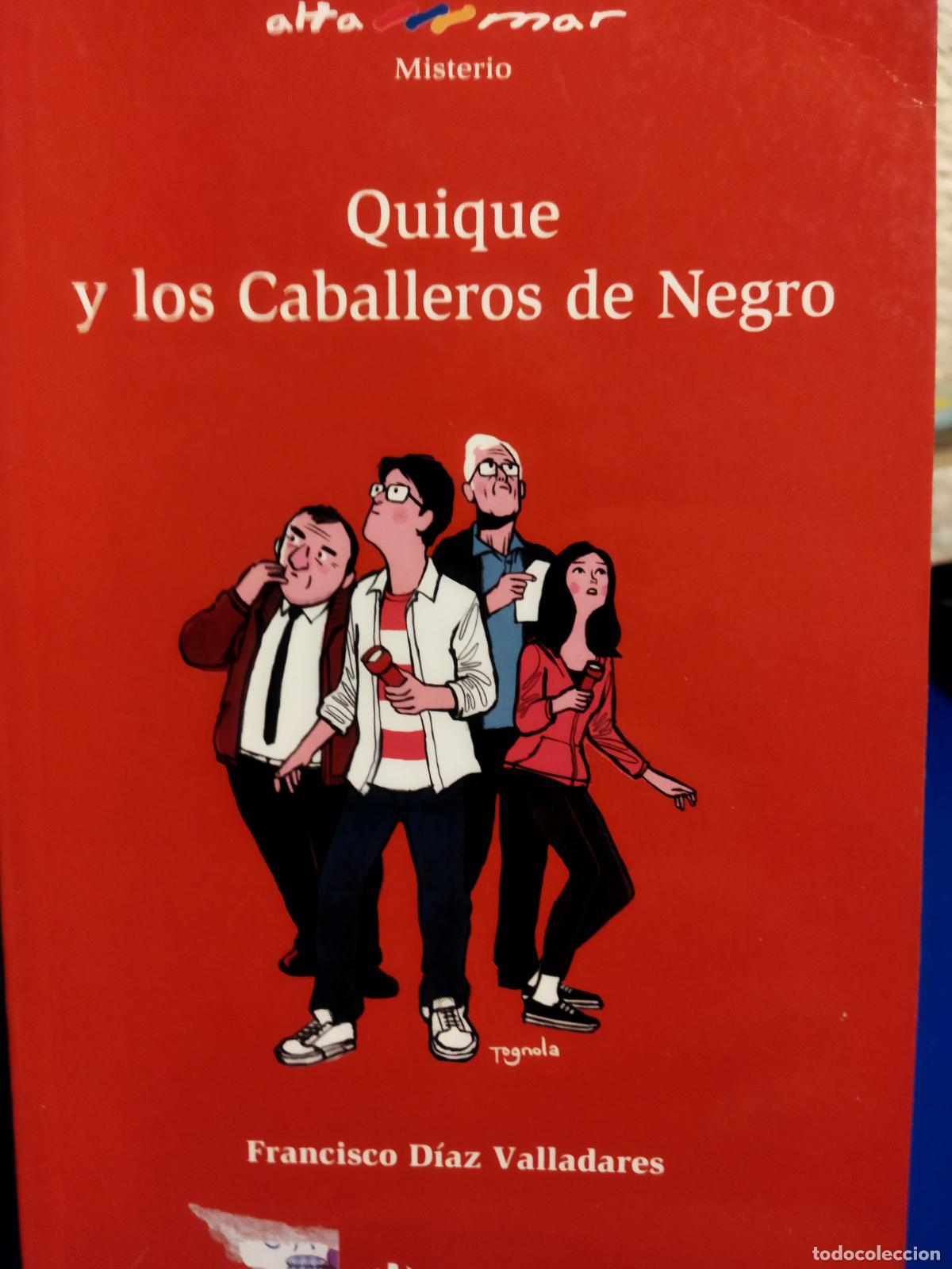Libros de segunda mano: Quique y los caballeros de negro - Foto 1