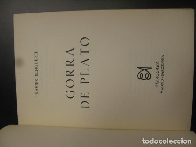 Libros de segunda mano: Gorra de plato - Xavier Benguerel - Foto 2