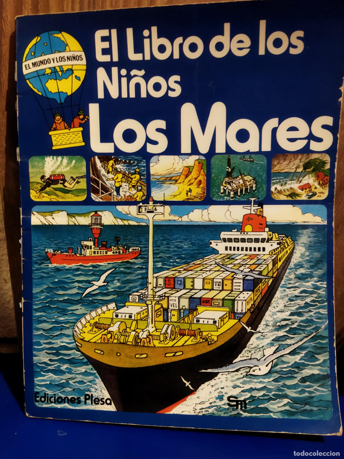 Libros de segunda mano: El libro de los ni&ntilde;os los mares ediciones plesa - Foto 1