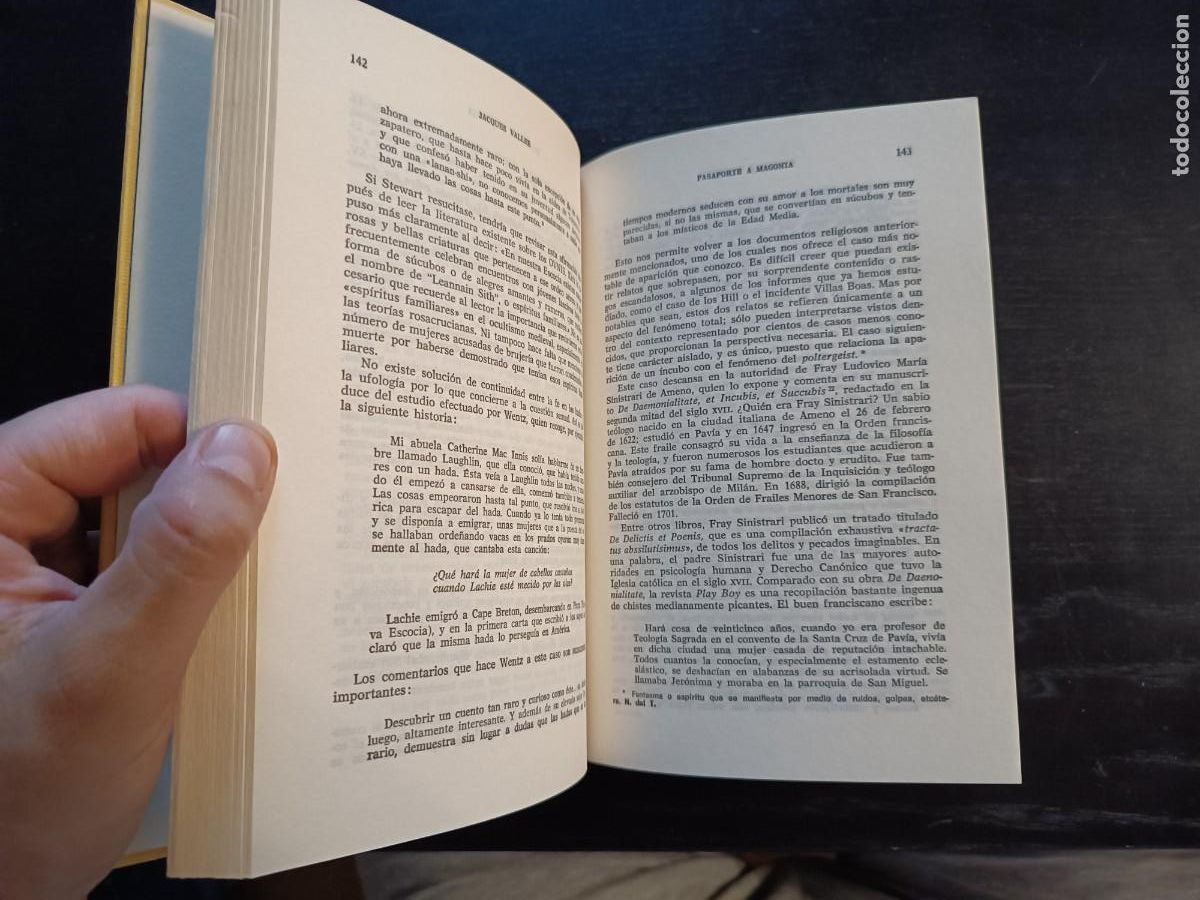 Libros de segunda mano: Pasaporte a Magonia - Jacques Vallee. P&J - Foto 3