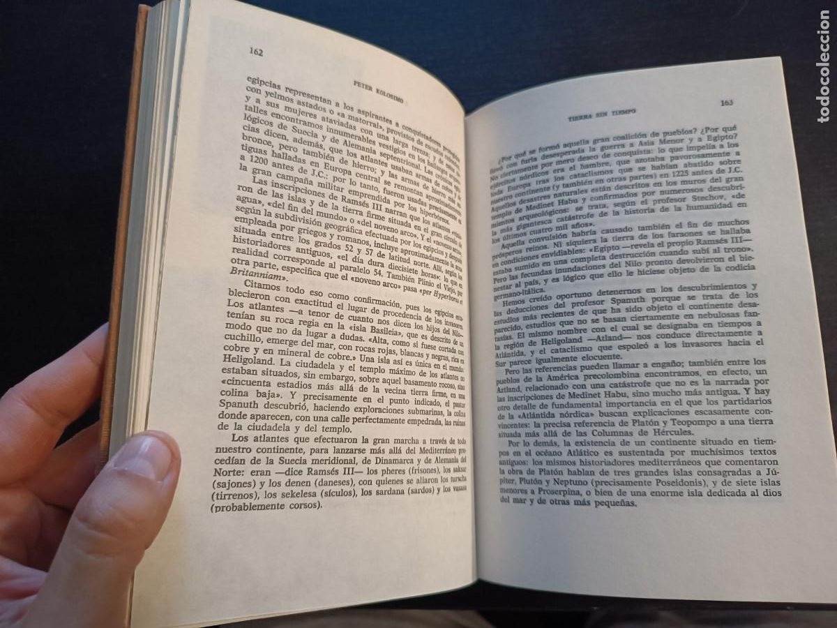 Libros de segunda mano: Tierra sin tiempo - Peter Kolosimo. P&J - Foto 3