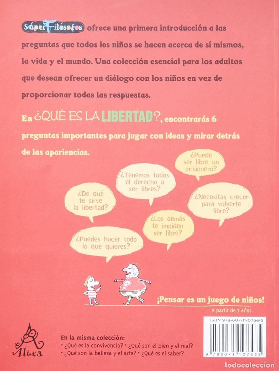 Libros de segunda mano: &iquest;Qu&eacute; es la libertad? &iquest;Qu&eacute; soy yo? Oscar Brenifier EDEB&Eacute; - Foto 2