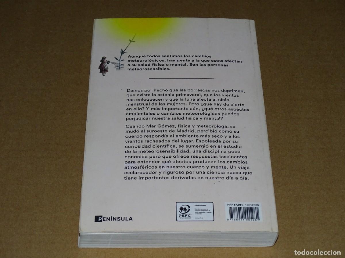 Libros de segunda mano: Meteorosensibles. Mar G&oacute;mez. - Foto 3