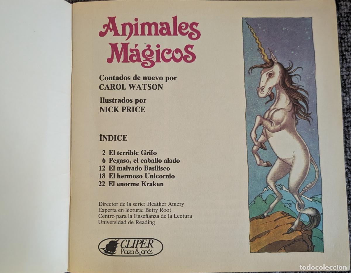 Libros de segunda mano: Animales M&aacute;gicos - Ruth Thomson - David Bennett - Plaza & Jan&eacute;s (1982) - Foto 2