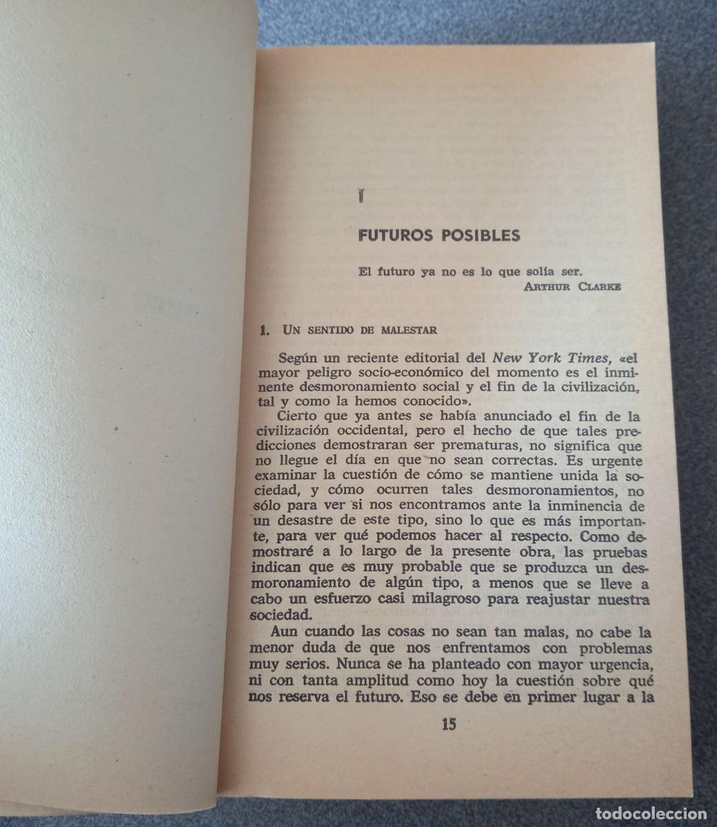 Libros de segunda mano: El &Uacute;ltimo S.O.S. Gordon Rattray Taylor - Foto 5