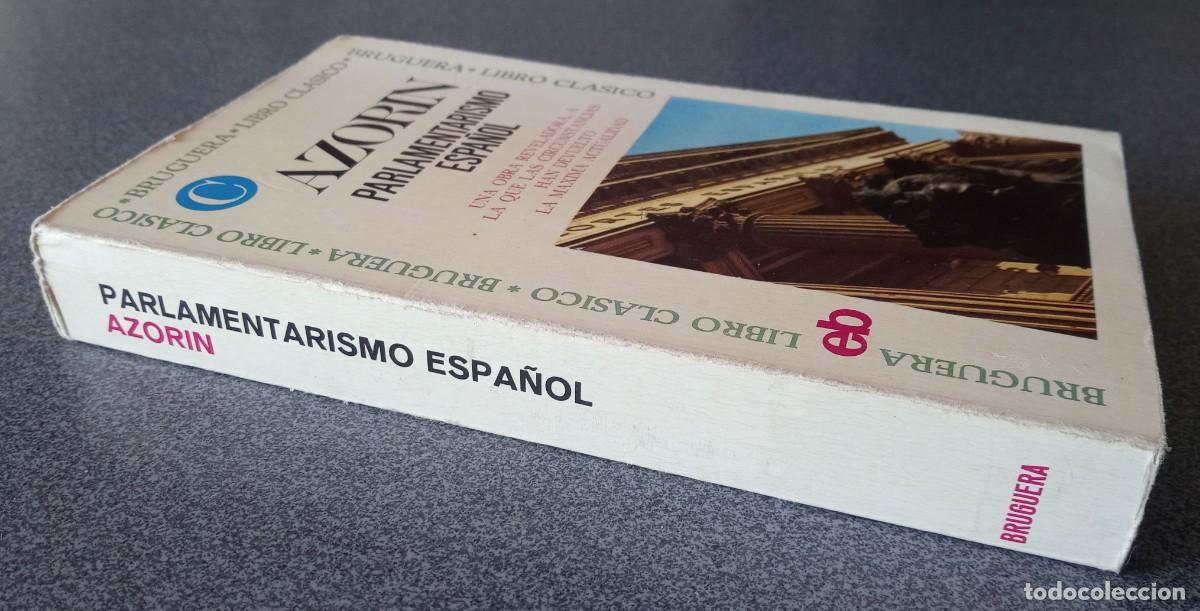 Libros de segunda mano: Parlamentarismo Espa&ntilde;ol Azorin - Foto 2