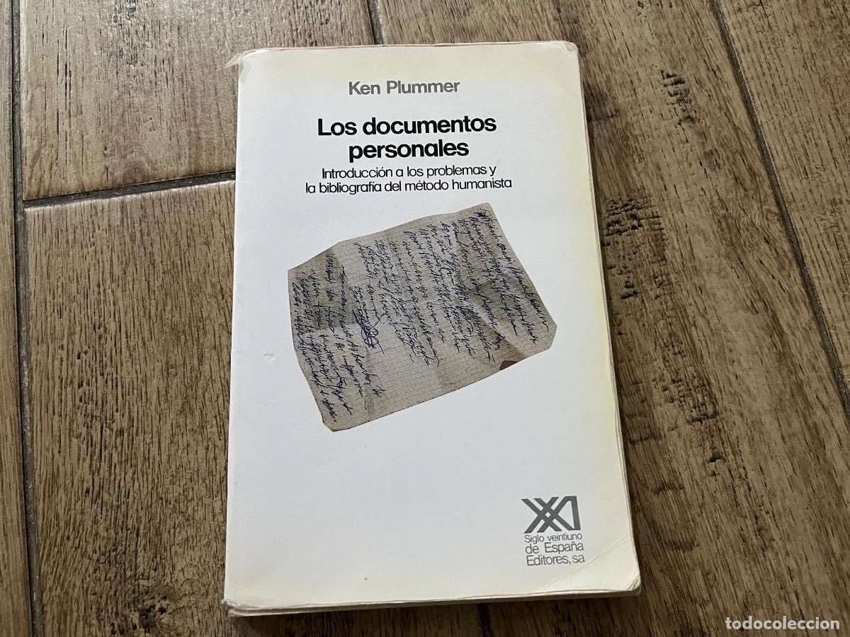 Libros de segunda mano: Los documentos personales - Ken Plummer - Foto 1