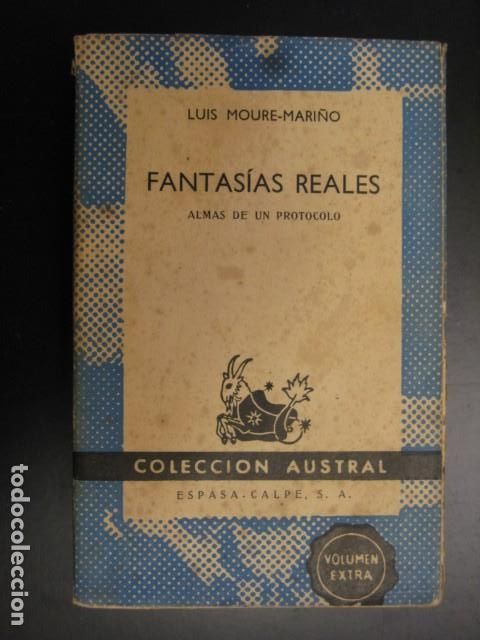Libros de segunda mano: Fantas&iacute;as reales: almas de un protocolo.- Moure-Mari&ntilde;o, Luis
