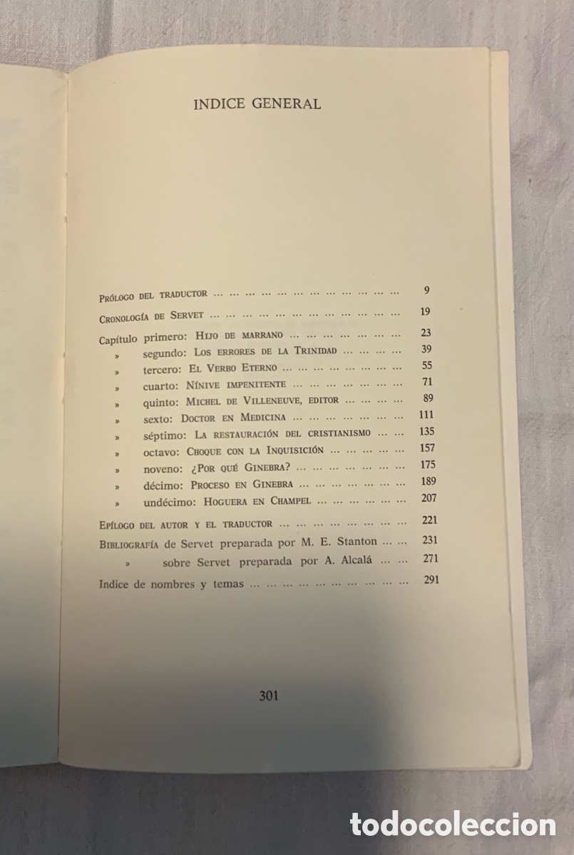 Libros de segunda mano: Servet, el hereje perseguido - Foto 6